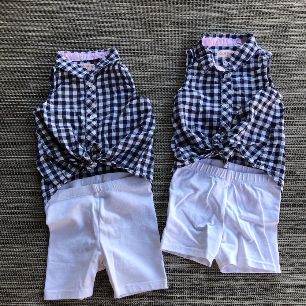 Tie Front Cat & Jack Sets